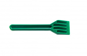 Лопатка монтажная пластик (зеленая)